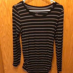 Striped Maternity Shirt